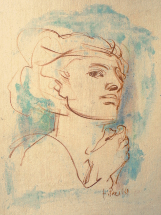 Riflesso improvviso (tecnica mista, 1980)