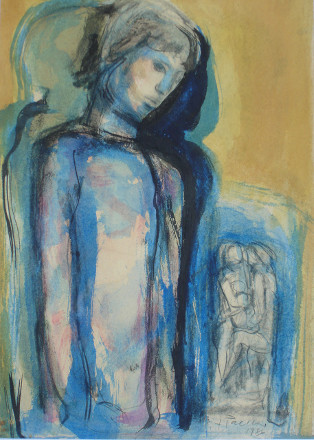 Gelosia (tecnica mista, 1986)