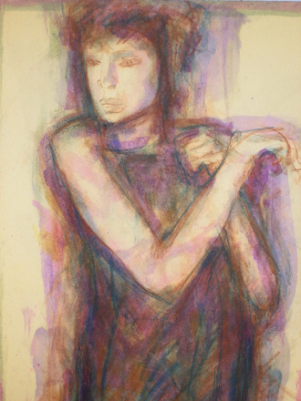 La prova del vestito (tecnica mista, 1996)