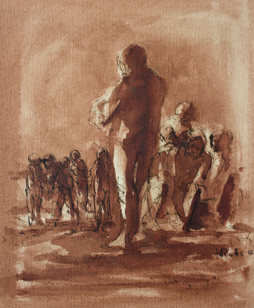 Raduno prima di sera (brunolina, 1956)