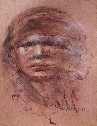 Senza titolo (pastello, 1977)