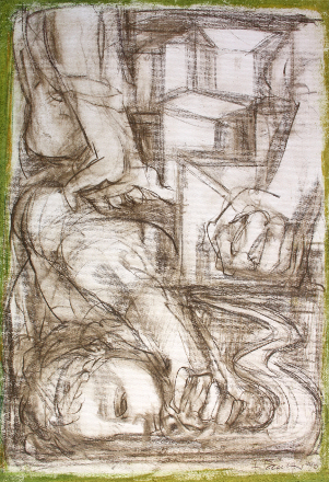 Senza titolo (matita, 1990)