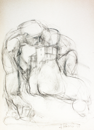 Senza titolo (matita, 1990)