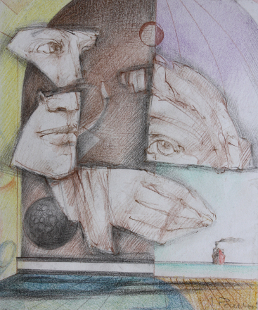 Gli addii (pastello, senza anno)