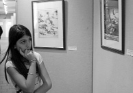 Inaugurazione mostra alla Loggia della Fornace (foto 5)